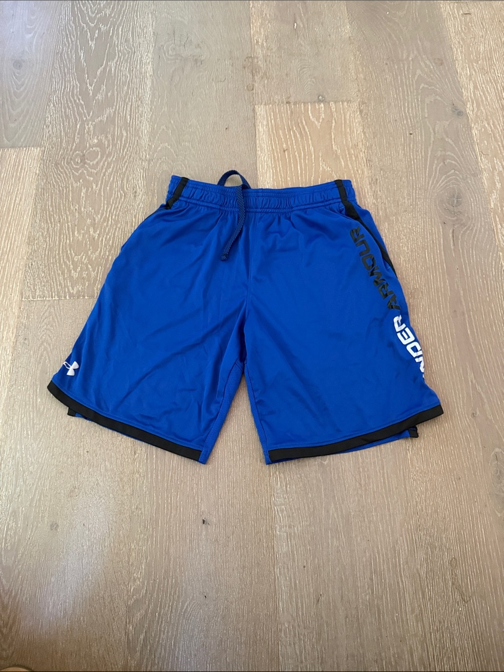 Under Armour Royal Blue Men’s Training Shorts with Black Trim